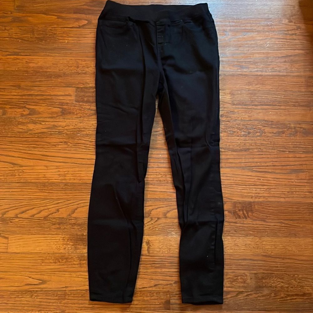Boston
Proper Pull On Elastic Comfort Waist Black Jeans